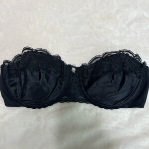 Vintage Chantilly by Maidenform Strapless Lace Bra 36C Excellent Condition